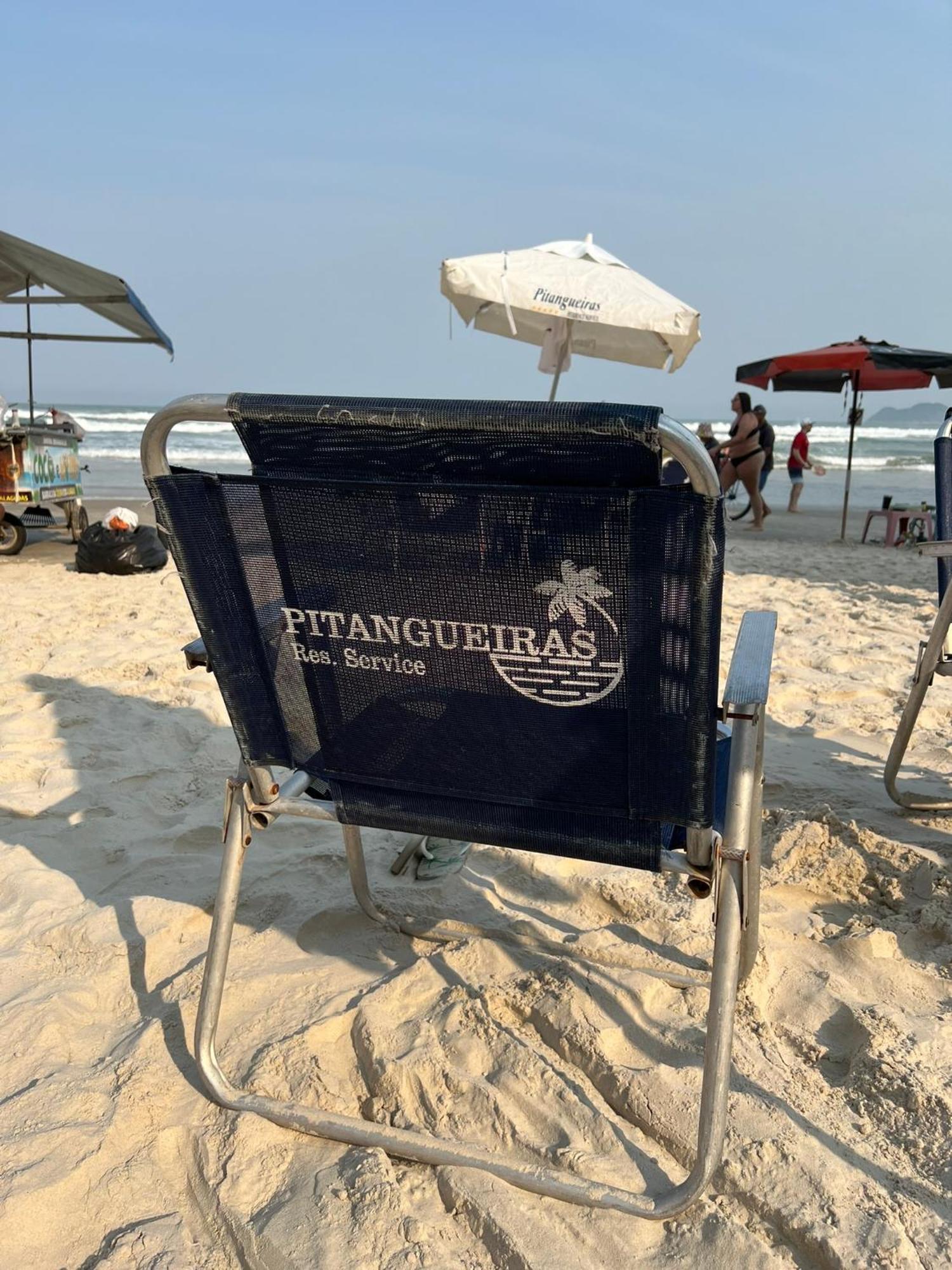 Pitangueiras Com Cadeira E Guarda-Sol Exclusivo, Limpeza Diaria, Piscina Climatizada E Wi-Fi Apartment Guaruja Luaran gambar